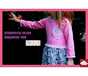 Stickmuster - Retro Romantik von ASTROKATZE